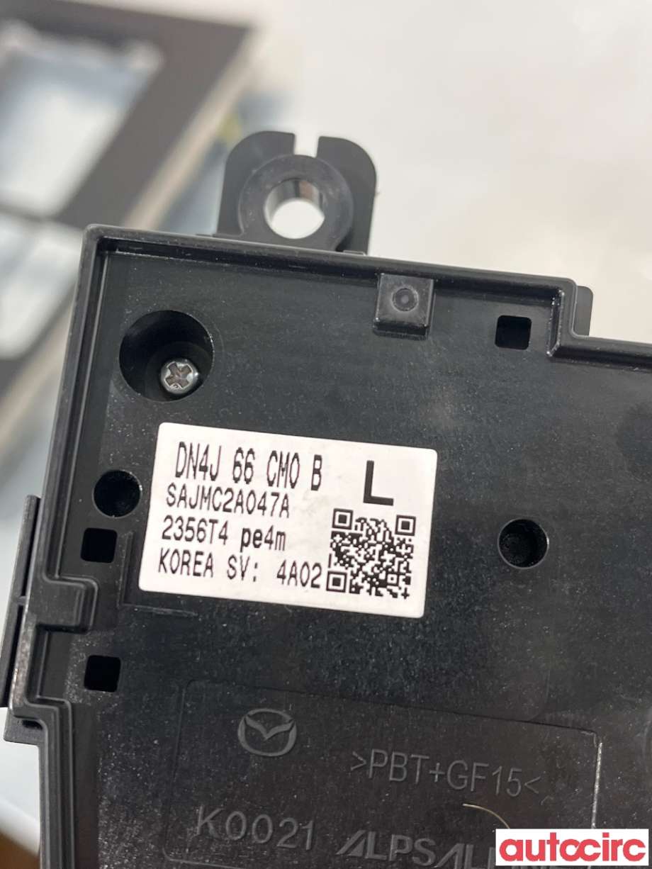 Bryter diverse til Mazda MX-30 2020-->>  (MAZDA|DN4J-66-CM0B|DN4J66CM0B)