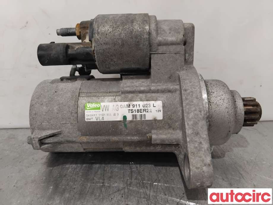 Starter diesel til VW Golf VI 2008-2012 (VOLKSWAGEN|0AM911023LX|TS18ER22|0AM911023L)