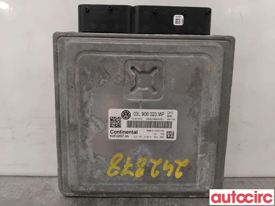 Styreenhet motor til VW Golf VI 2008-2012 (VOLKSWAGEN|03L997558C|5WP42697AA|03L906023MP)