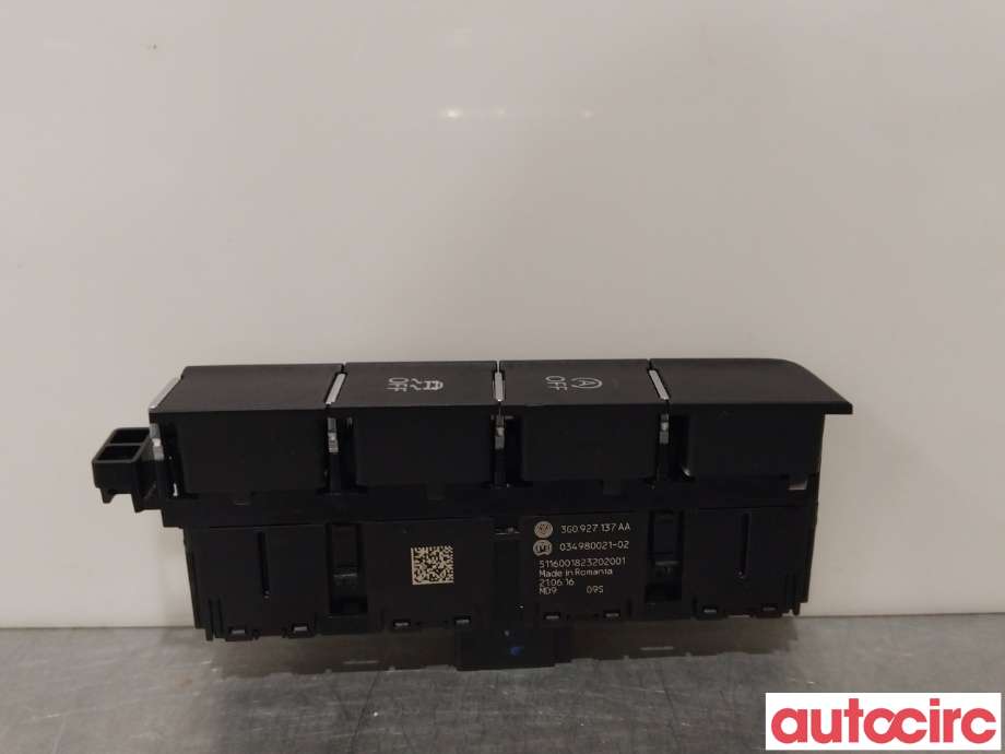 Bryter Antispinn til VW Passat 2015-2019 (Fase 1) (B8) (B8) (VOLKSWAGEN|3G0927137AA)