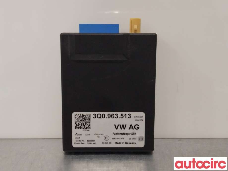 Styreenhet diverse til VW Passat, 2015-2019 (Fase 1) (B8) (B8) (VOLKSWAGEN|3Q0963513)