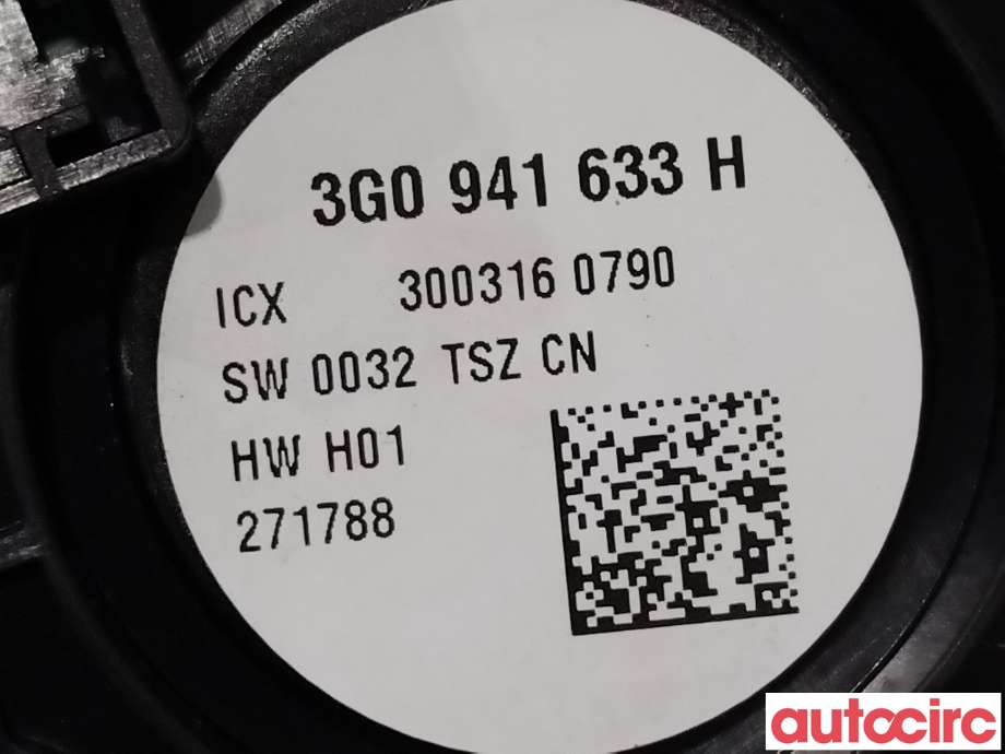 Bryter lys til VW Passat 2015-2019 (Fase 1) (B8) (B8) (VOLKSWAGEN|3G0941633H)