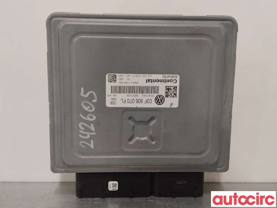 Styreenhet motor til VW Caddy 2010-2015 (Type III, Fase 2)  (VOLKSWAGEN|03F906070FK|03F906070FL)