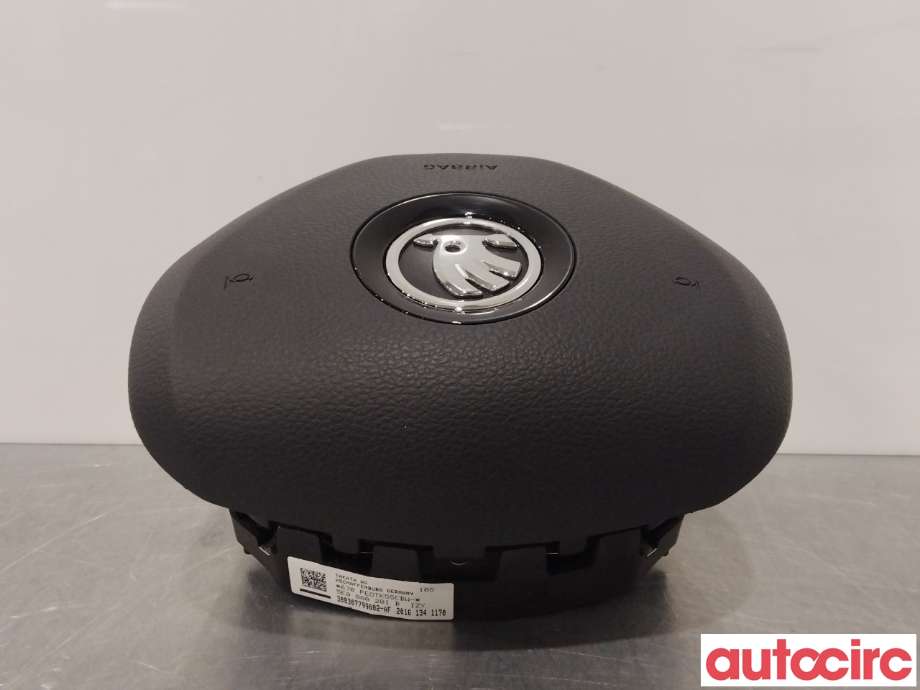 Airbag rattpute til Škoda Octavia 2013-2016 (Type III, Fase 1)  (SKODA|5E0880201B||6V0880201AF)