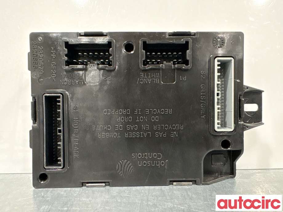 Styreenhet comfort (BCM) til Renault Captur 2013-2020 (Type I)  (RENAULT|284B10317R|284B18503R)