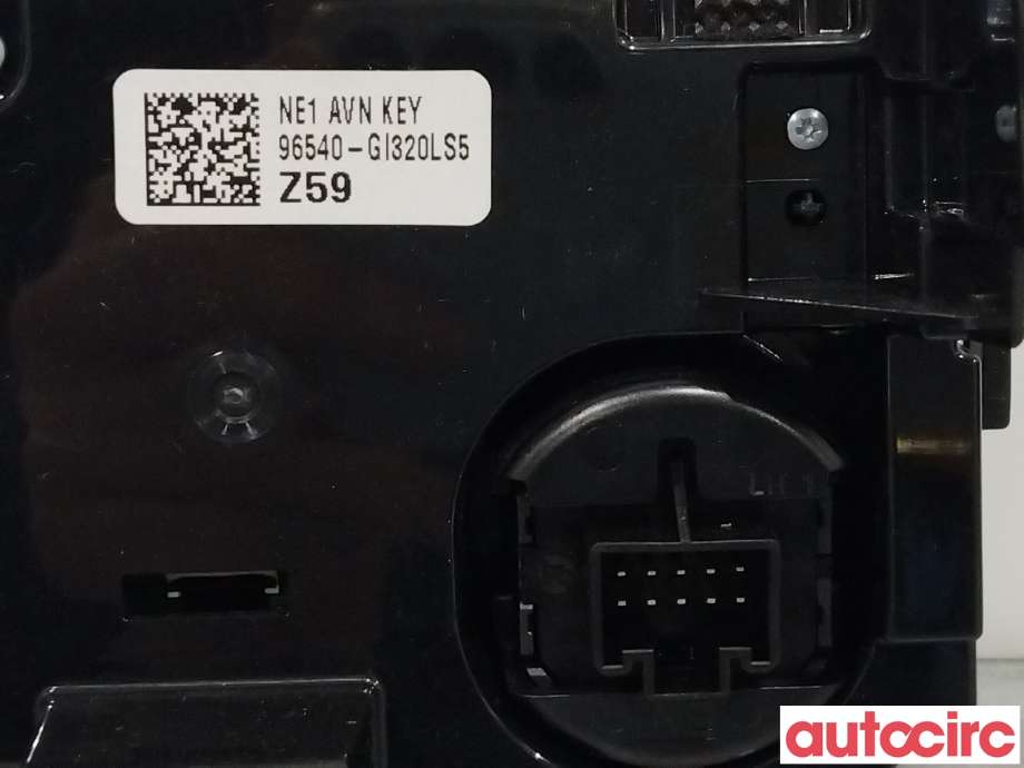 Varmeapparat betjening til Hyundai Ioniq 5 2021-->>  (HYUNDAI|96540GI120LS5|96540GI320LS5)