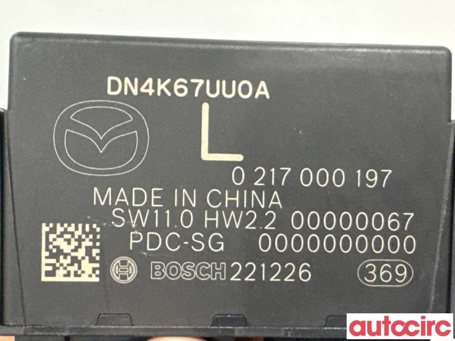 Styreenhet parkering til Mazda MX-30 2020-->>  (MAZDA|DN4K-67-UU0A|0217000197|DN4K67UU0A)