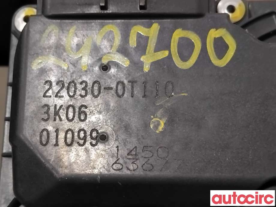 Spjeldhus til Toyota Auris 2013-2015 (Type II, Fase 1)  (TOYOTA|220300T110||22030-0T110)