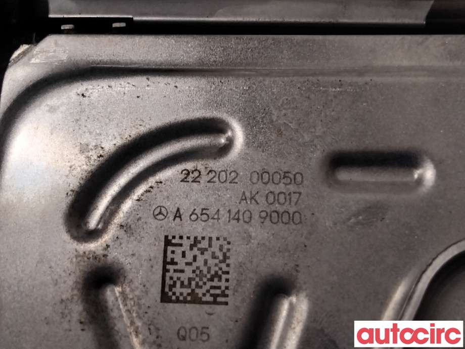EGR-kjøler til Mercedes Sprinter 2018-->> (907/910) (907/910) (MERCEDES|A6541409000|)