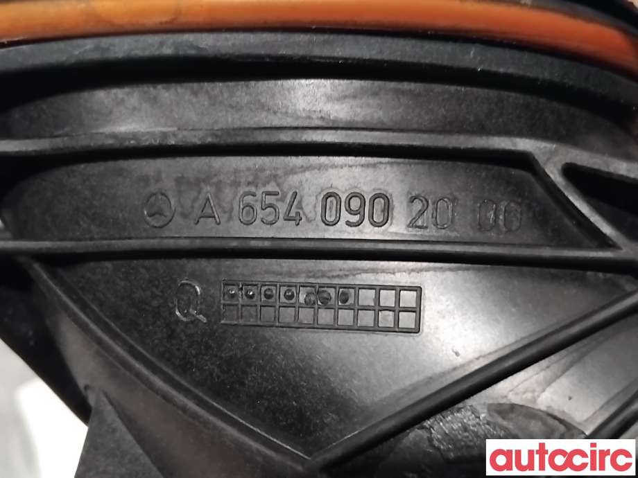 Turbo rør til Mercedes Sprinter 2018-->> (907/910) (907/910) (MERCEDES|A6540902000|)