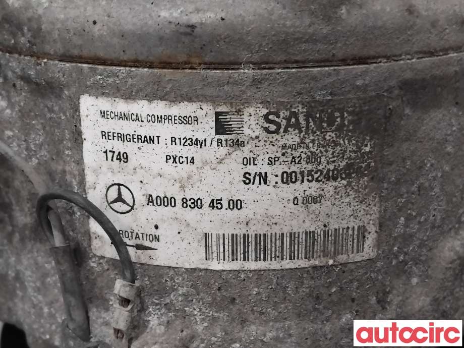 Aircondition kompressor til Mercedes Sprinter 2018-->> (907/910) (907/910) (MERCEDES|A0008301301|PXC141749|A0008304500)