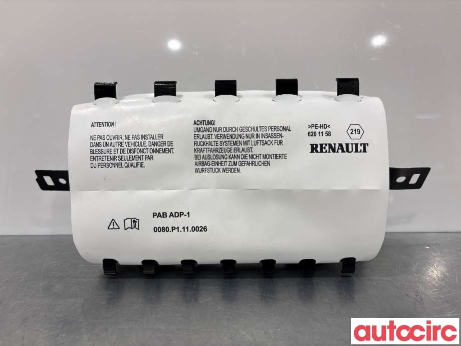 Airbag passasjer til Renault Zoe 2013-2019 (Fase 1) (RENAULT|985250014R)