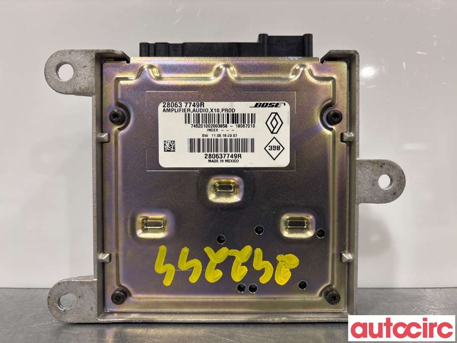 Bilstereo forsterker til Renault Zoe 2013-2019 (Fase 1)  (RENAULT|280637749R)