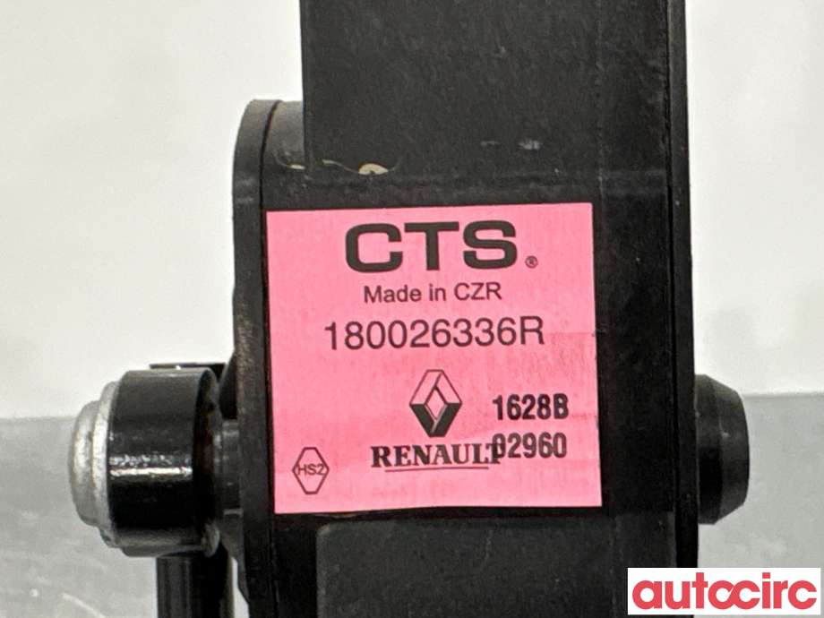 Pedal gass til Renault Zoe 2013-2019 (Fase 1) (RENAULT|180026336R)