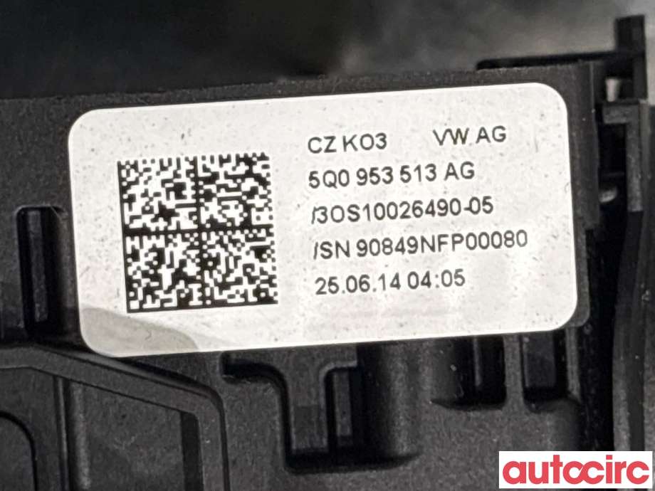 Bryter combi til Škoda Octavia 2013-2016 (Type III, Fase 1)  (SKODA|5Q0953513AG)