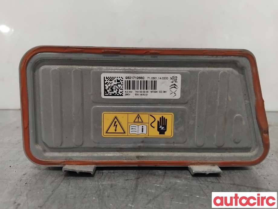 Motorvarmer elektrisk til Peugeot 508 2018-->> (Type II) (PEUGEOT|9821712680|710301140200)