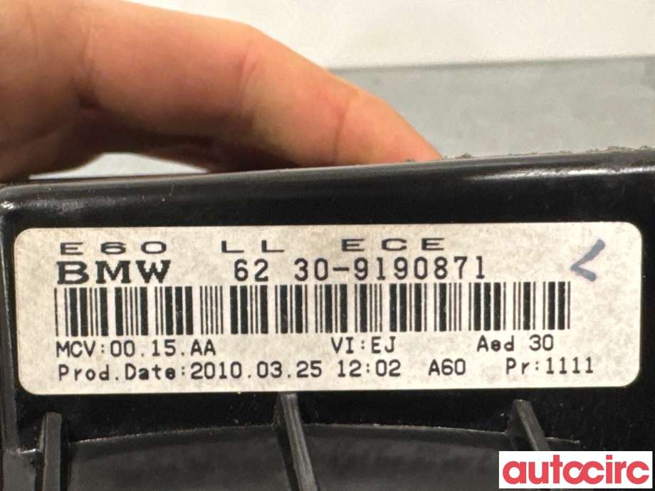 Instrumentpanel til BMW 5-Serie 2003-2010 (E60/E61) (E60/E61) (BMW|62309190871||6230-9190871)