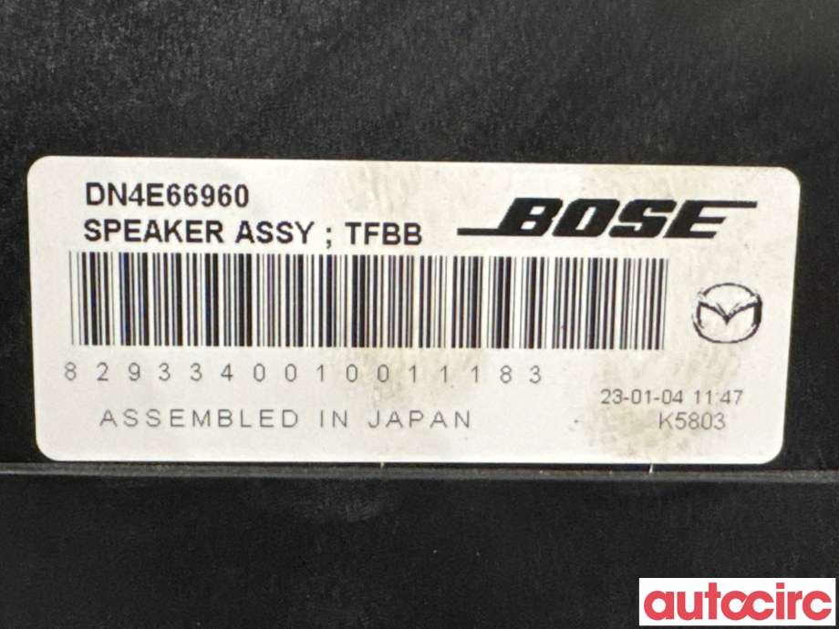 Bilstereo høyttaler til Mazda MX-30 2020-->>  (MAZDA|DN4E-66-960||DN4E66960)