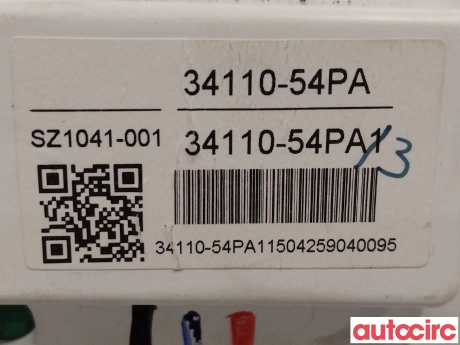 Instrumentpanel til Suzuki Vitara 2015-->> (Type IV)  (SUZUKI|34100-54PR3-000|34110-54PA)