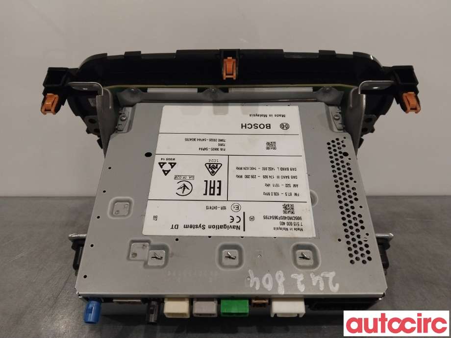 Multimedia display (MCU - Media Controller Unit) til Suzuki Vitara 2015-->> (Type IV)  (SUZUKI|39920-54PA4-DB7|39920-54PA4)