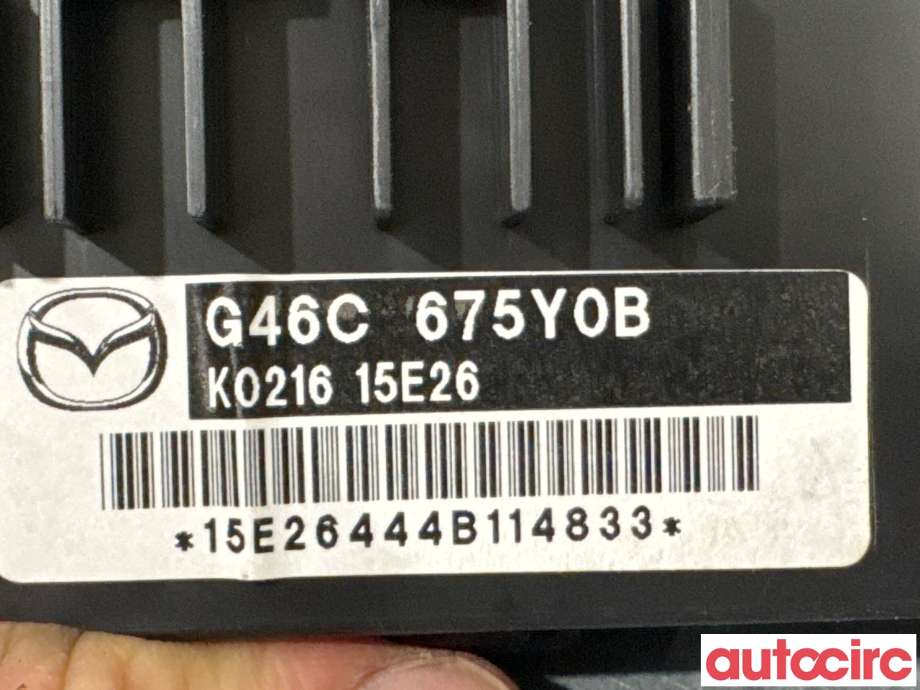 Styreenhet comfort (BCM) til Mazda 6 2015-2018 (Type III, Fase 2)  (MAZDA|G46C-67-5Y0B||G46C675Y0B)