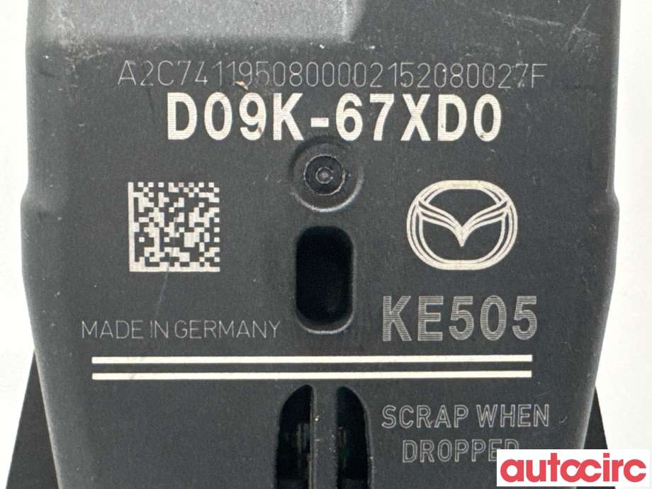 Sensor radar til Mazda 6 2015-2018 (Type III, Fase 2)  (MAZDA|D09K-67-XD0B||D09K-67XD0)