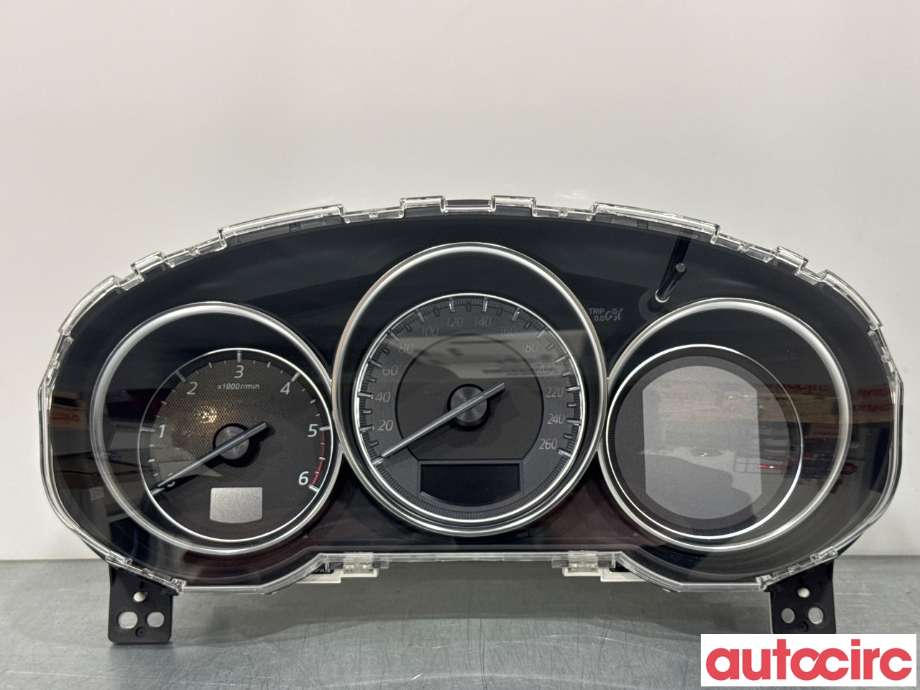 Instrumentpanel til Mazda 6, 2015-2018 (Type III, Fase 2)  (MAZDA|GML6-55-471D)