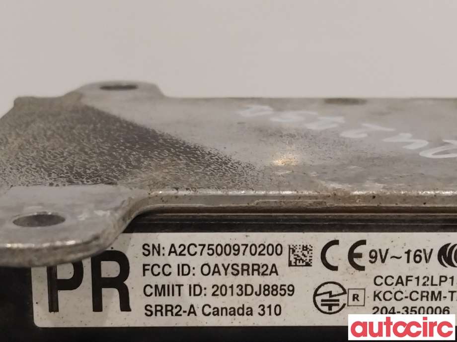 Sensor radar til Toyota Prius 2016-2023 (Type IV) (combi) (combi) (TOYOTA|881620W270)