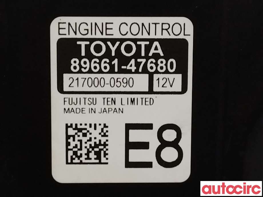 Styreenhet motor til Toyota Prius 2016-2023 (Type IV) (combi) (combi) (TOYOTA|8966147680)