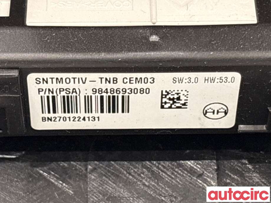 Taklyspanel til Peugeot 2008 2019-->> (Type II) (PEUGEOT|9814757480)