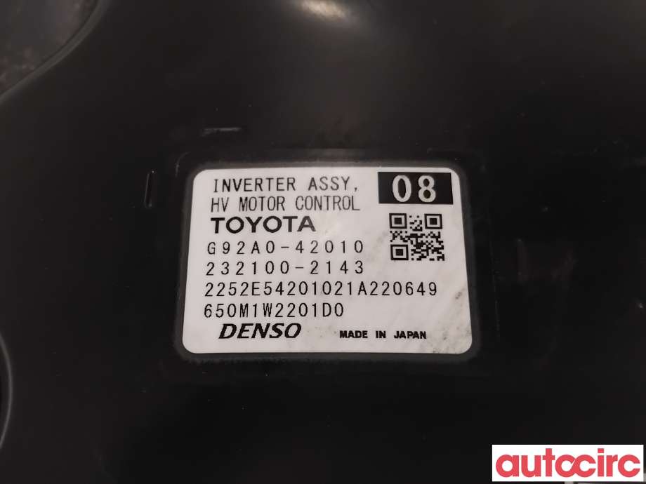 Inverter hybrid til Toyota RAV4 2019-->> (Type V)  (TOYOTA|G92A042110|232100-2143|G92A0-42010)