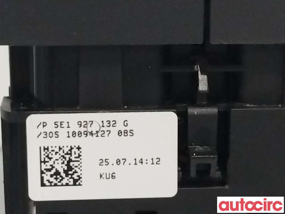 Bryter diverse til Škoda Octavia 2013-2016 (Type III, Fase 1)  (SKODA|5E1927238H)