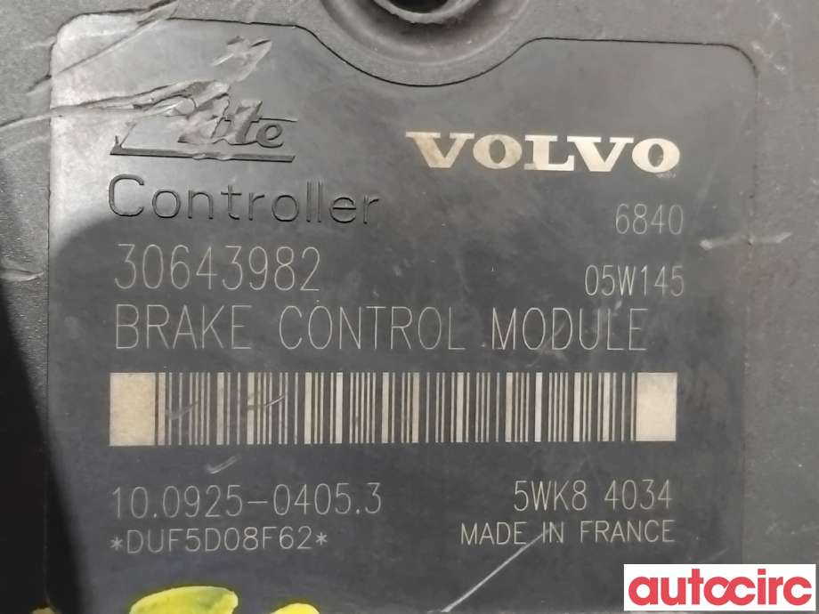ABS sentral til Volvo XC90 2007-2014 (Type I, Fase 2) (VOLVO|30793491|100925-04053|30643979)