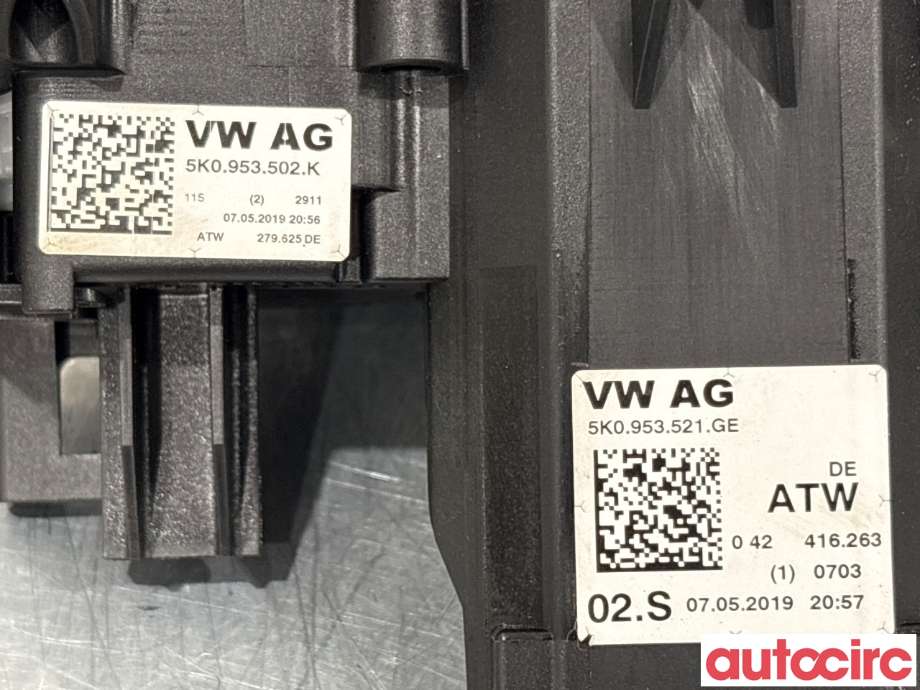 Bryter combi til VW Caddy 2015-2020 (Type III, Fase 3)  (VOLKSWAGEN|5K0953502K)