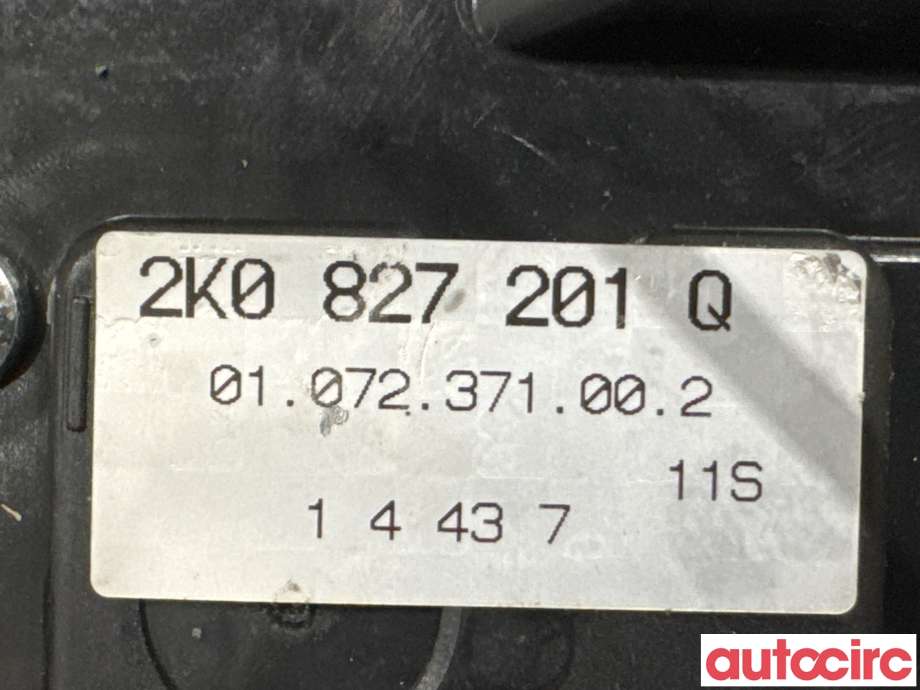 Sentrallås bakluke til VW Caddy 2004-2010 (Type III, Fase 1)  (VOLKSWAGEN|2K0827201Q|)