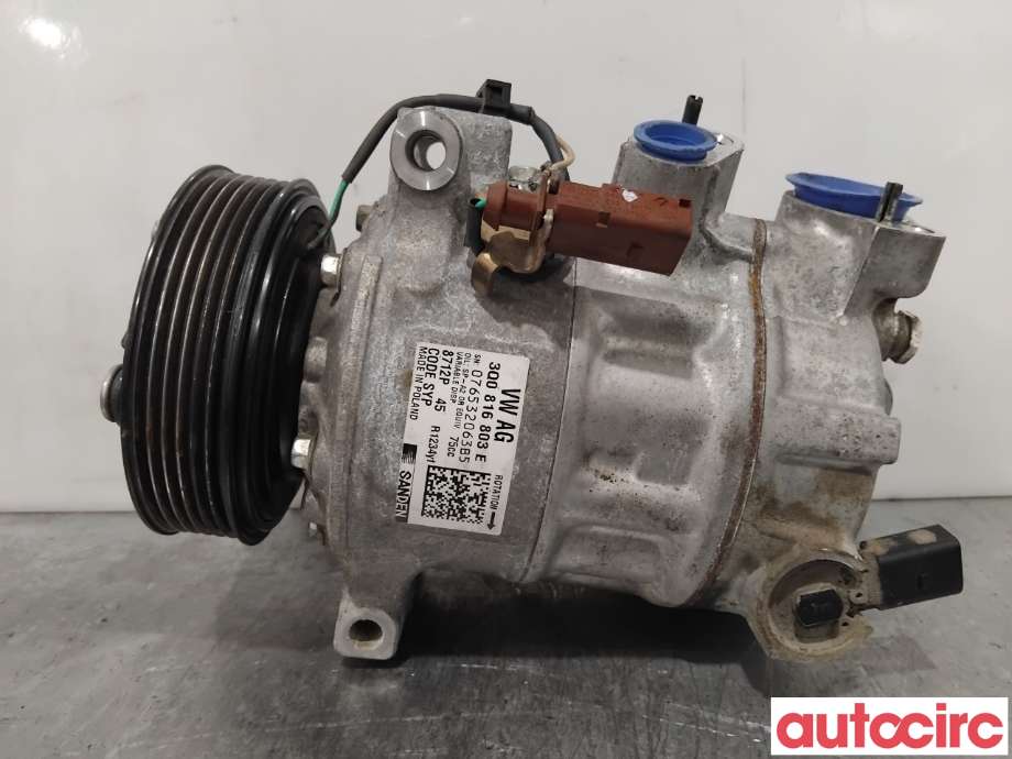 Aircondition kompressor til VW Caddy 2020-->> (Type IV) (VOLKSWAGEN|3Q0816803D|8712|3Q0816803E)