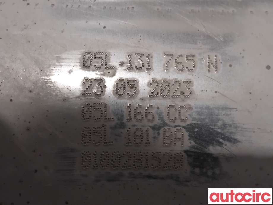 Partikkelfilter til VW Caddy 2020-->> (Type IV) (VOLKSWAGEN|05L131602HX|05L166CC|05L131765N)