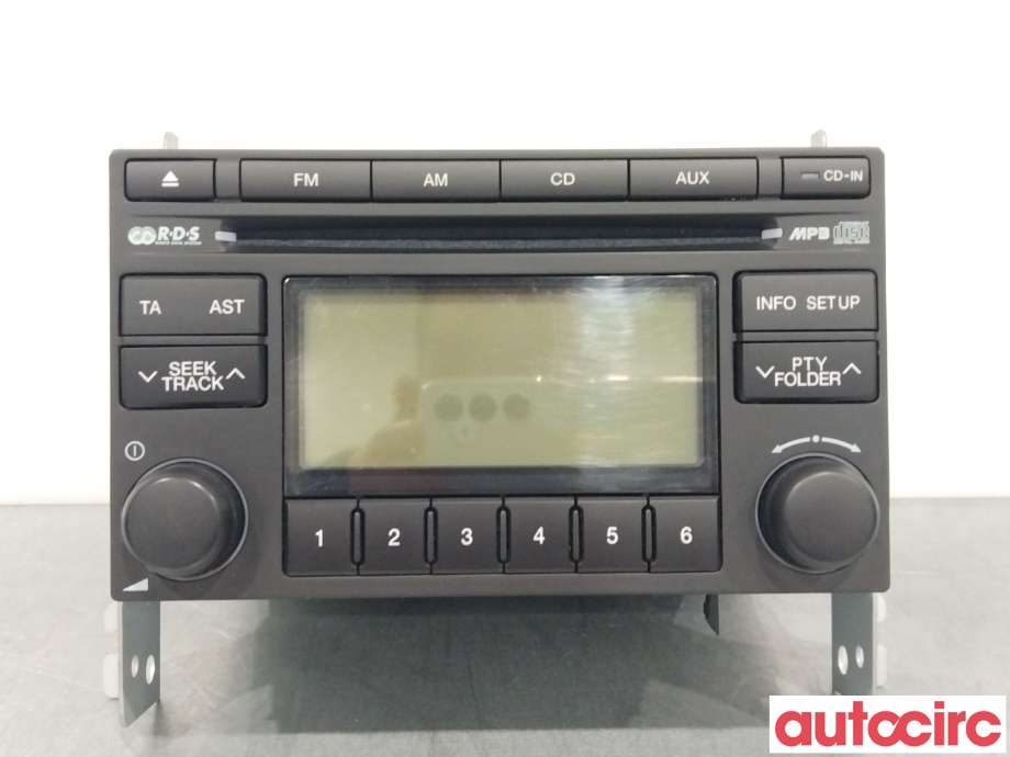 Bilstereo til Hyundai Tucson, 2003-2009  (HYUNDAI|961752E601)