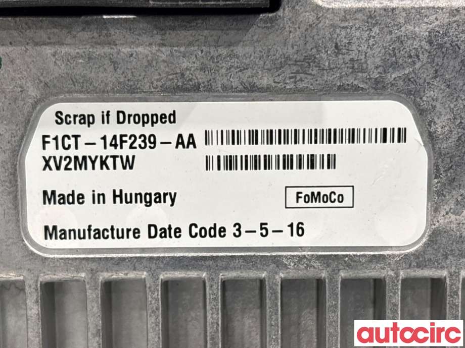 Multimedia display (MCU - Media Controller Unit) til Ford C-Max 2015-2019 (Type II, Fase 2)  (FORD|5315865|CJ5T-18B955-FD)