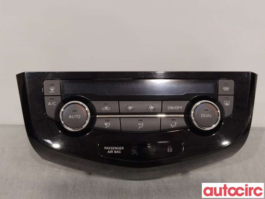 Varmeapparat betjening til Nissan Qashqai, 2014-2021 (Type II)  (NISSAN|275004EA1A)
