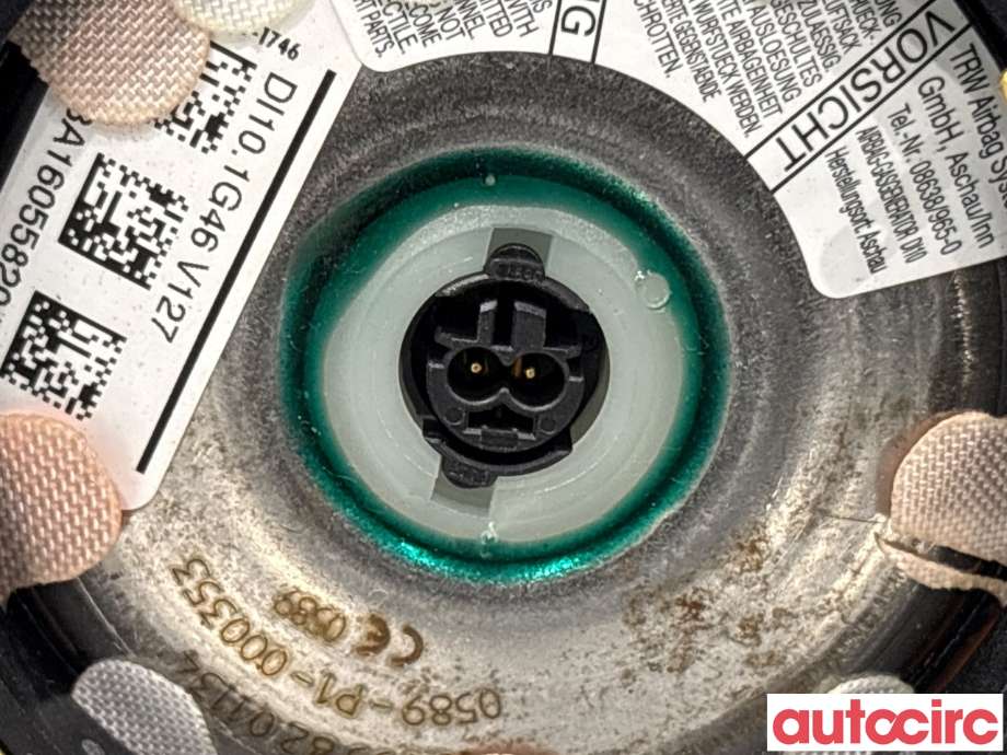 Airbag rattpute til Ford C-Max 2015-2019 (Type II, Fase 2)  (FORD|1946904|F1EB-A042B85-AD)