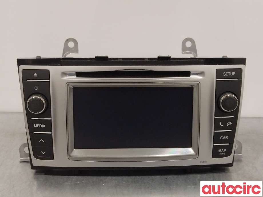 Bilstereo til Toyota Avensis, 2009-2015 (Type III, Fase 1) (TOYOTA|8614005050)