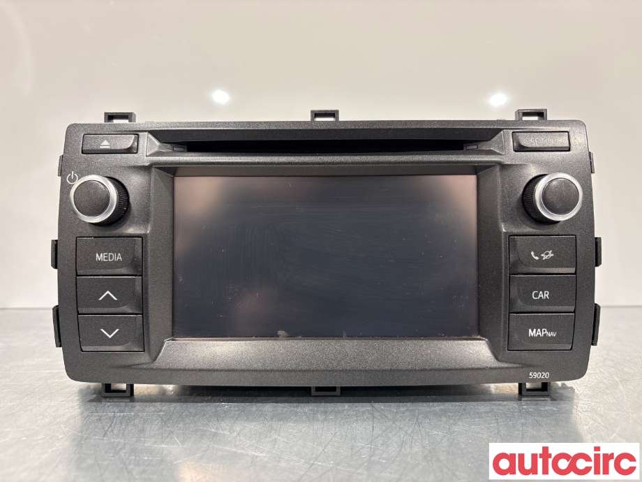 Bilstereo til Toyota Auris 2013-2015 (Type II, Fase 1) (TOYOTA|8614002030)