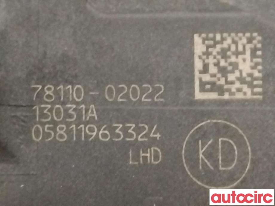 Pedal gass til Toyota Avensis 2009-2015 (Type III, Fase 1)  (TOYOTA|7811002022)