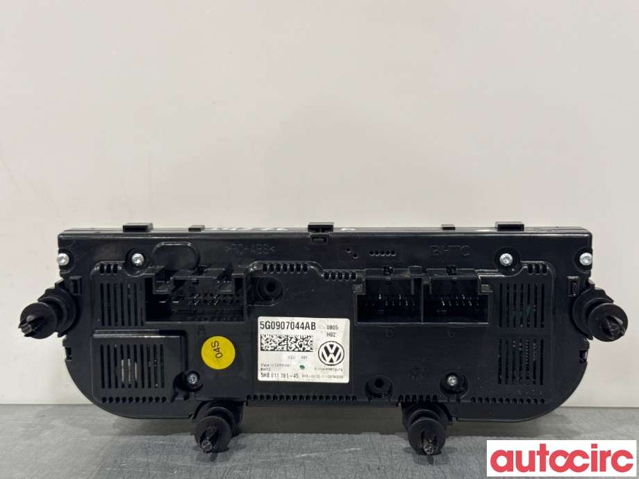 Varmeapparat betjening til VW Golf VII 2012-2017 (Fase 1) (VOLKSWAGEN|5G0907044BE|5HB011181-45|5G0907044EC)
