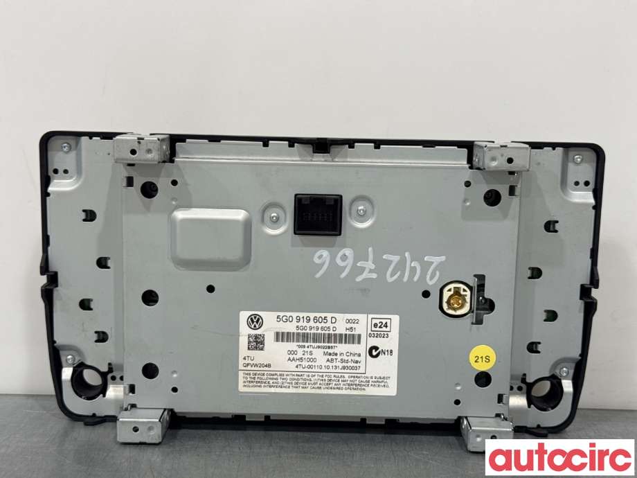 Instrument kjørecomputer til VW Golf VII 2012-2017 (Fase 1) (VOLKSWAGEN|5G0919605D|)