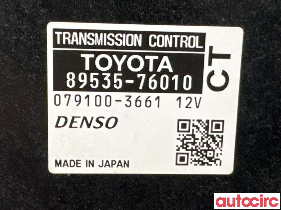 Styreenhet girkasse til Toyota Prius +7 2012-2020 (Type III) (stasjonsvogn) (stasjonsvogn) (TOYOTA|8953576020|079100-3661|89535-76010)