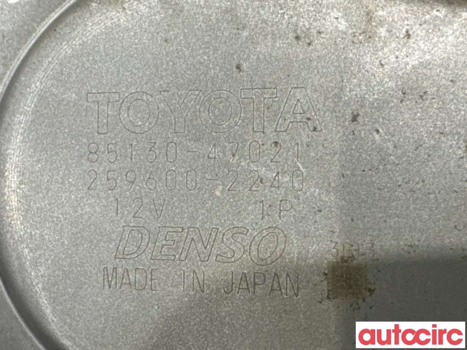 Viskermotor bakrute til Toyota Prius +7 2012-2020 (Type III) (stasjonsvogn) (stasjonsvogn) (TOYOTA|8513047021|259600-2240|85130-47021)