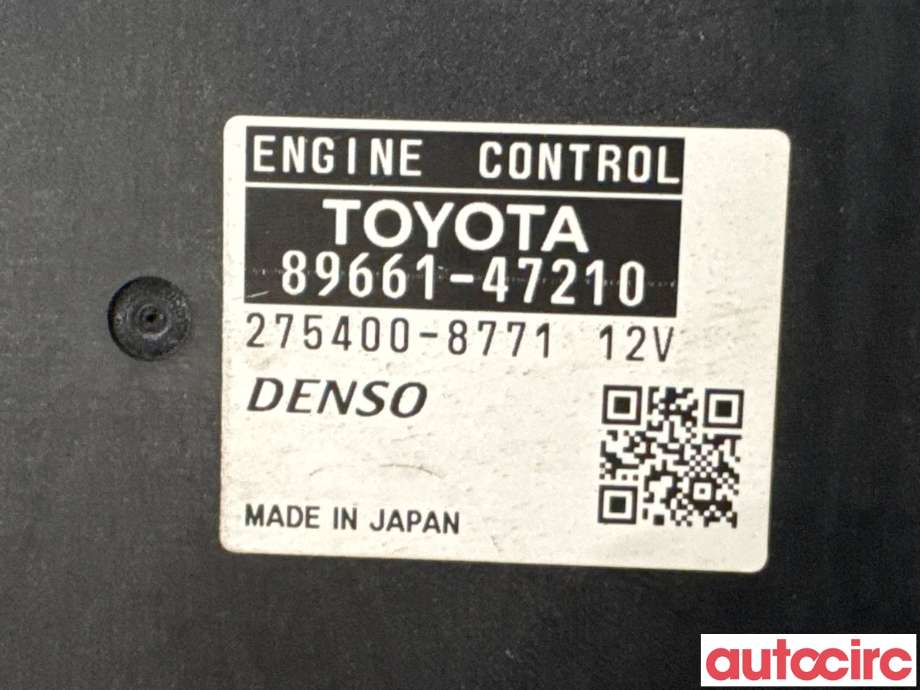 Styreenhet motor til Toyota Prius +7 2012-2020 (Type III) (stasjonsvogn) (stasjonsvogn) (TOYOTA|8966047530|275400-8771|8966047670)
