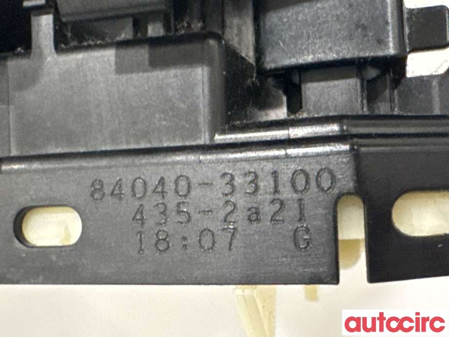 Bryter ruteheis til Toyota Prius +7 2012-2020 (Type III) (stasjonsvogn) (stasjonsvogn) (TOYOTA|8404033100||84040-33100)